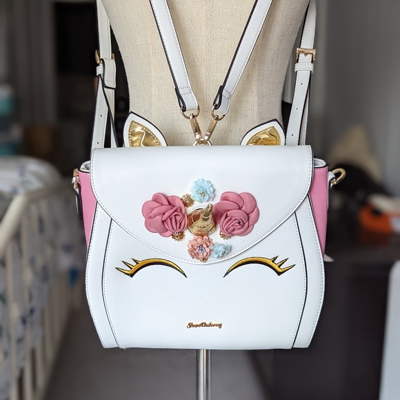 NWOT Shoe Bakery Unicorn Cake Bag - Picture 2 of 7